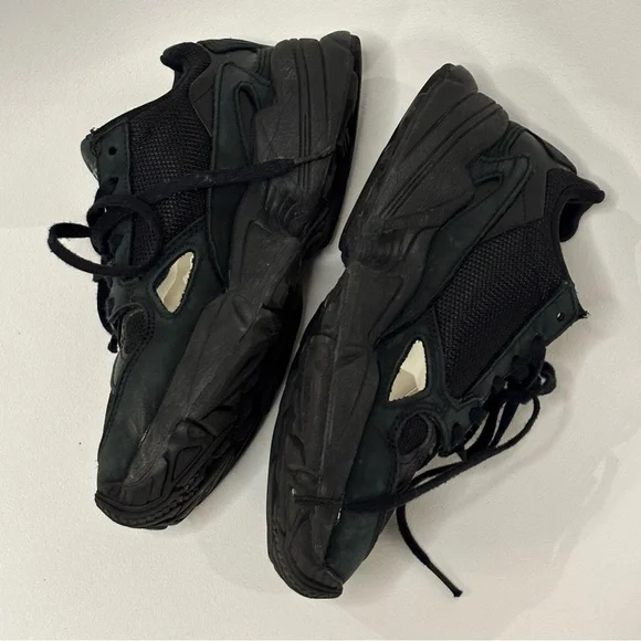 Adidas Triple Black Athletic Shoes - Picture 4 of 5